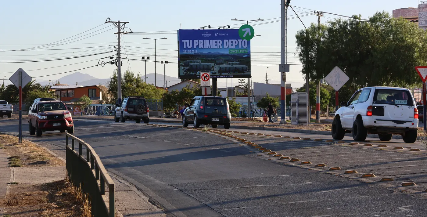 TopSite Av. Manuel Peñafiel con El Tahuén, Acceso Norte Ovalle — cara A